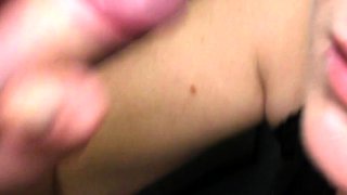 German MILF Gives Two Sloppy Blowjobs