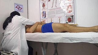 Hot Brazilian nurse gives patient a hard erection with her tight pussy