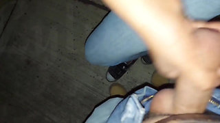 Fucking a Whore Peda in the Street After the Party