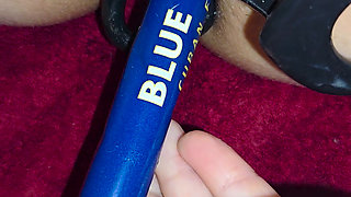 Ana Liz Stuffs Her Hungry Asshole and Stretches Her Tight Pussy with Her Fingers and Cums One After the Other.