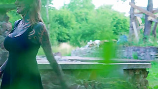 Inked Girls in Mayhem Squirting Sex Orgy with Anal Fucking, Blowjobs and Double Penetration!