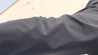 Mature Loses Her Tight Asshole During the Bus Ride