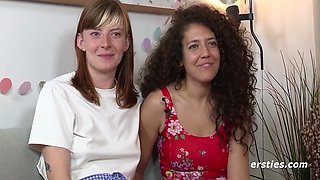 Polish Babe Blaise Sits On Dark Haired Italian Marys Face