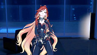 Mavuika's masturbation compilation featuring Genshin-inspired anime porn