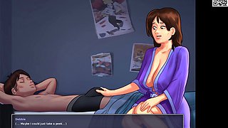 All Stepmom Sex Scenes - Summertime Saga Part 1