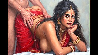 Desi brother-in-law has fun with his wife's sister and mom