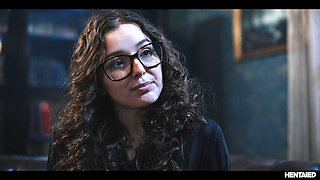 3d Anime Horror Live Action - Asian Rikako Katayama Girl Gets Creampied by Leana Lovings Monster Cock