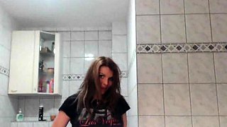 Leann amateur beautiful brunette with big boobs