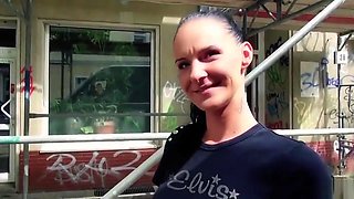 Tattooed German Milf Gets Fucked In The Bus