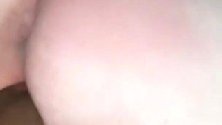 YoungEnglishBBW BBC Nata4sex fisting my ass & pussy bent over