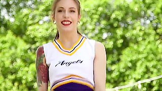Anna De Ville - Cheerleader Gangbang