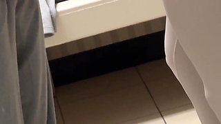 Fitting Room Manager Deep Throating Boss in the Fitting Room Big 8 Inch Dick