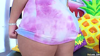 Blondy With Stockings Prefers Big Cock In Ass After Blowjob