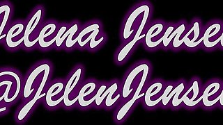 Jelena Jensen's natural tits sex by Jelena Jensen