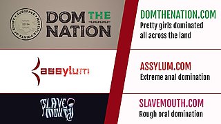 Cock sucking rimjob teen in BDSM session