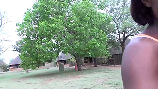 Ebony Girlfriend Lets Me Fuck Her Ass