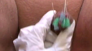 German cruel femdome - Ball injetion