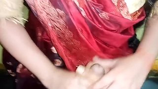 Desi Girl Goes Crazy For Hot Sex - Homemade POV Missionary With Husband Watching