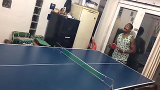 Playing Ping Pong Is Tough After the Victory