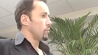 21yo Anal Fucked Secretary From France Pounded in Office