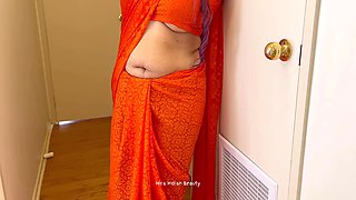 Chubby Indian Wife Cheats On Husband With Stepbrother-in-law - Saree Sex And Hottest Ramp Walk By Desi Milf