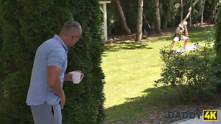 Daddy4k. teenager yogi girl had an unforgettable porn with mature guy Big Dick