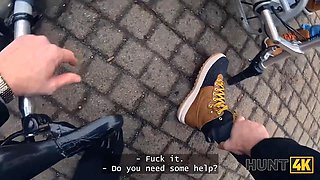 Hunt4k. czech horniness at very first sight!