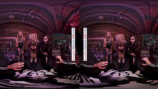 Promiscuous Honeys Gabbie Carter, Gianna Dior, & Khloe Kapri Give The Finest Halloween Handles