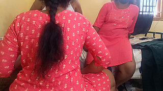 College sisters licking pussy