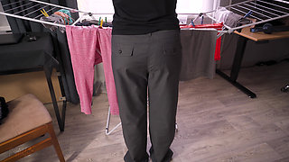 Wifes Pants Fall Down Embarrassment Fetish