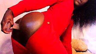 Hot Black Maid Does Some Webcam Black and Ebony