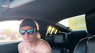 Public Play at Hyvee - Adult Toy Solo in Car