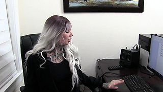 He Always Wanted An Office Job - Femdom