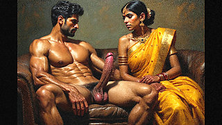 Village girl doggy style sex with her neighbour stepuncle and his stepson