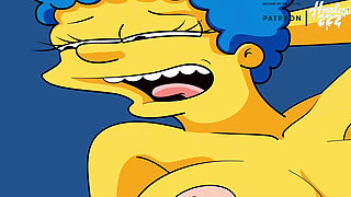 HOMER AND MARGE CREAMPIE CARTOON PORN VIDEO