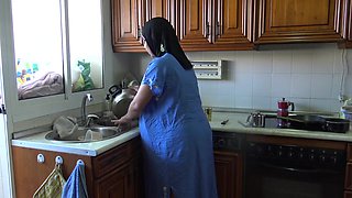 سكس في مستشفى من الطين مع الممرضة Pregnant Arab Wife Fast Creampie In Kitchen