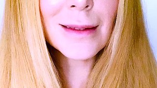 Blonde emo amateur solo masturbation