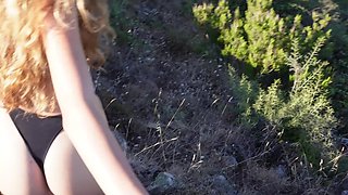 HE LIFTED HER UP AGAINST THE WALL STONE AND DESIRE