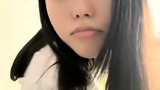 Japanese Teen Ravaged With Big Toy