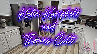 Katie & Thomas Fuck Around the House-tradwife Kitchen Fuck
