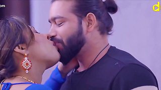 Threesome sex with chubby Indian MILF