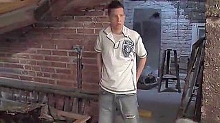 Jack Roys - Young Man Covered In Semen, All Over His Face