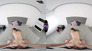 Nicole Sweet enjoys sex in various poses in vr