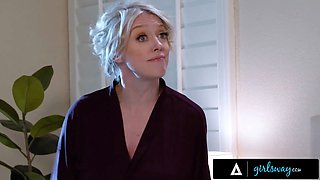 Girlsway - lewd babe sea sneaky strap-on nails blinded horny step-mom Dee Williams