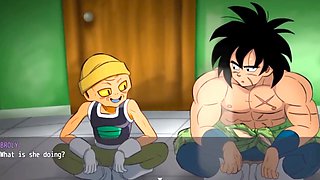 POV of Cheelai getting serviced in a lost Dragon Ball sequence by LoveSkySanX