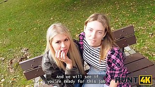 Hunt4k. 2 hot russian lesbians came on a job casting and expert sexual venture with a stranger