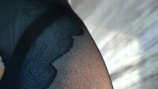 Big assed anal booty fetish slut toyed deep in her ass