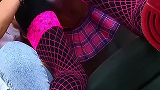 Sensual Prostate Cumshot with Her Sissy with Amazing Scene!