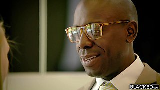 Slim Blonde Babysitter Lily Rader Invites Her BBC Boss To Fuck Her Hard For Extra Payment