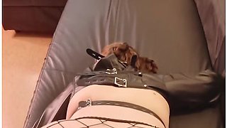 Pov: Your Stepmom Lost A Dirty Bet Pregnant In Straitjacket And Fishnets Lily Corinth